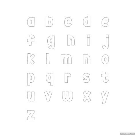 If you are looking for something a little different than these alphabet tiles, with numbers and letters may be of interest. Printable Lower Case Alphabet Flash Cards - Printabler.com