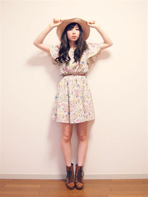 20130617 Flower Dress Japanese Fashion Blogger Xoxohilamee 日本人