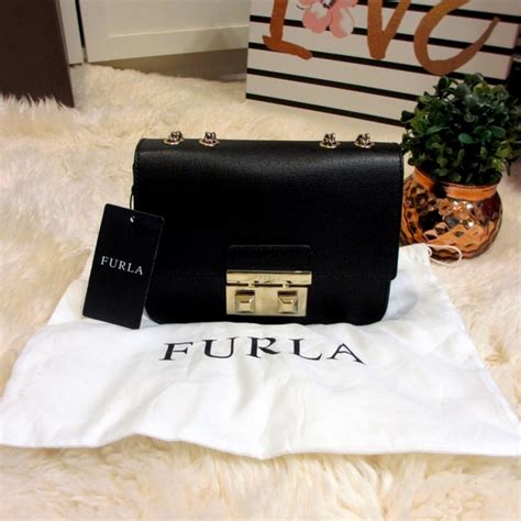 Furla Bags Furla New Bella Mini Chain Leather Crossbody Bag Poshmark