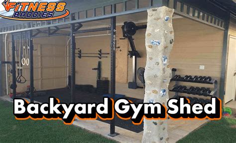 Backyard Gym Shed My Experience With Turning My Shed Into A Home Gym