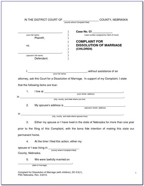 Free Divorce Decree Forms Oklahoma Form Resume Examples 7mk93w25gy