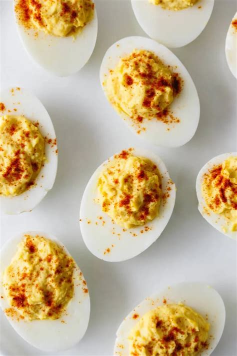 Best Deviled Eggs Recipe How To Make Deviled Eggs Downshiftology