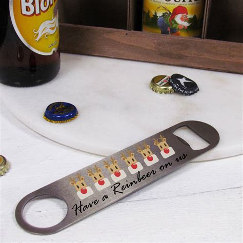 Christmas Bottle Opener By Perfect Personalised Ts