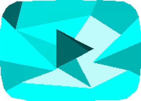 Pixilart Diamond Youtube Play Button By Superbking101