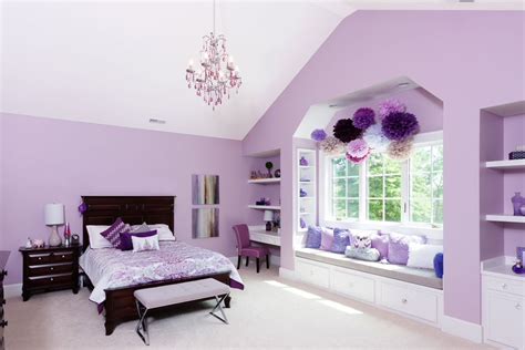 Primary Purple Bedroom Decorating Ideas Portraits House Decor Concept