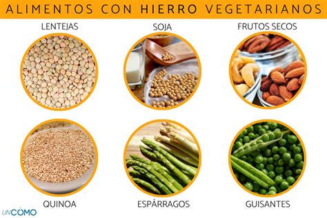 20 Alimentos Ricos En Hierro Vegetarianos Fuentes Saludables