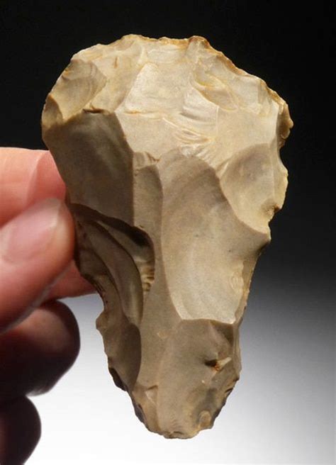 Superb Neanderthal Mousterian In Acheulian Tradition Flint Hand Axe