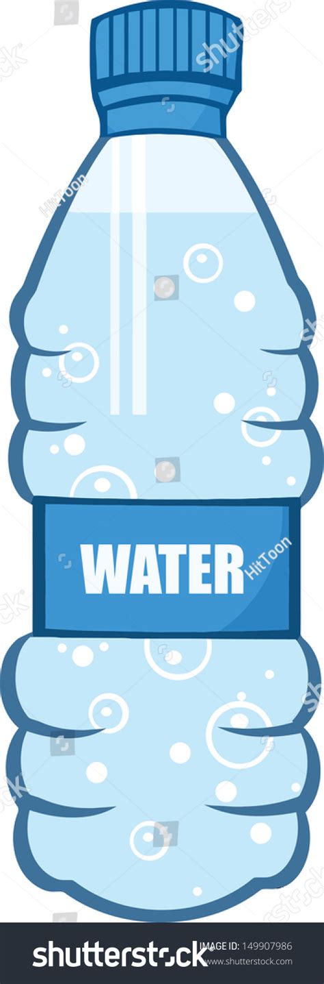 Cartoon Water Bottle Stock Vector 149907986 Shutterstock