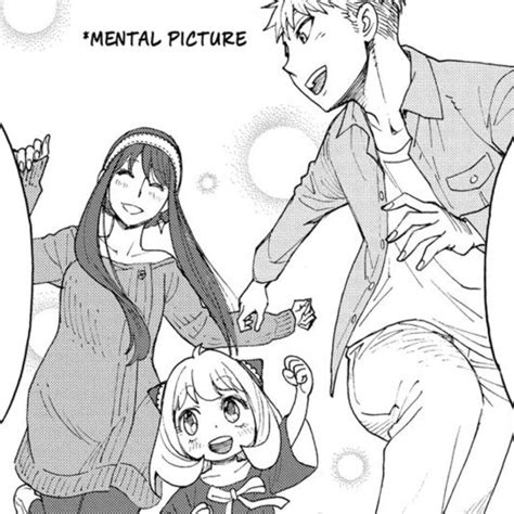 Yor And Anya And Loid Happy Pictures Mangá Icons Manga