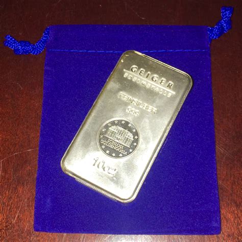 10 Ounce Silver Bars Available At Wholesale Pricing When You Purchase A
