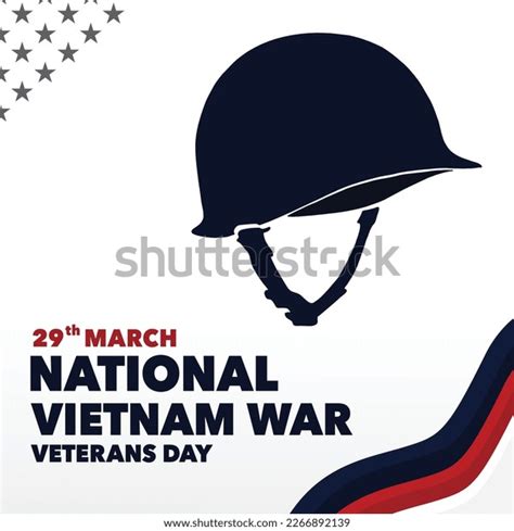National Vietnam War Veterans Day Perfect Stock Vector Royalty Free