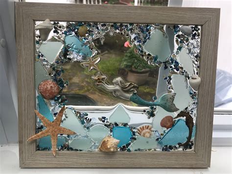 Pin By Patience Reagan On Resin Ideas Mosaic Sea Glass Decor