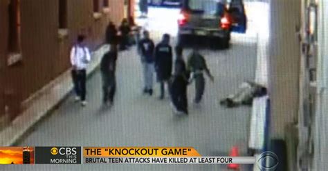 Knockout Game Has Deadly Consequences Cbs News