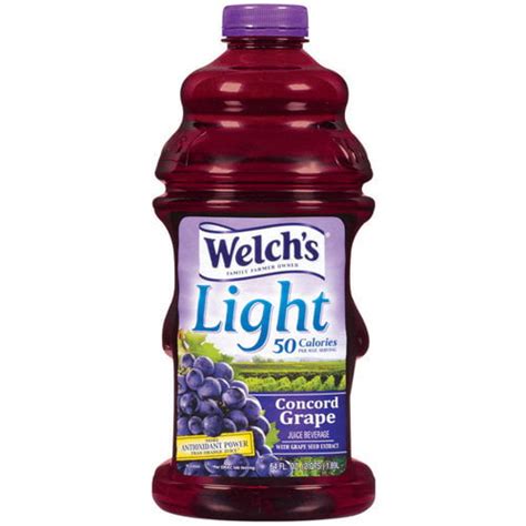 Welchs Juices Concord Grape Light Light Juice 64 Oz