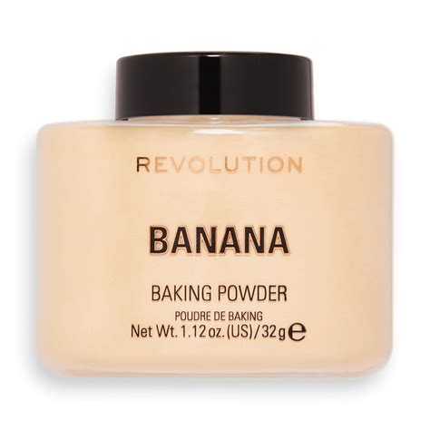 Makeup Revolution Loose Baking Powder Banana Revolution Beauty