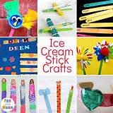 Painting making on ice cream sticks | nk creation noorjahan. Ice Cream Stick Crafts and Activities