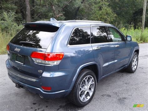 2020 Slate Blue Pearl Jeep Grand Cherokee Overland 4x4 139667508 Photo