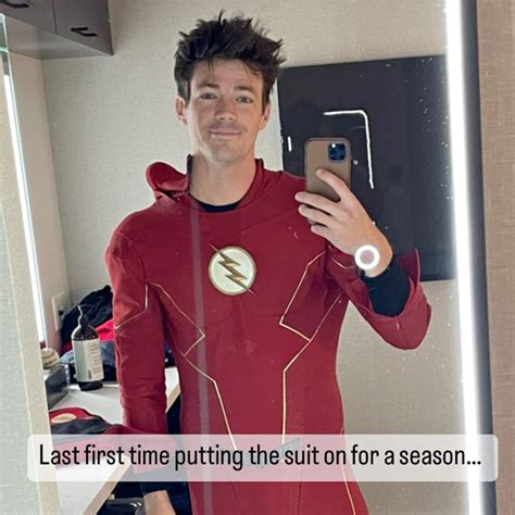 grant gustin suits up as the flash for first time in final season at