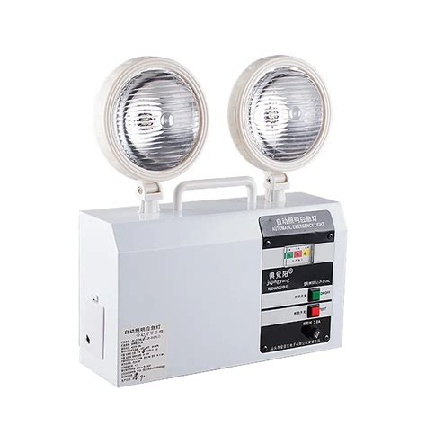 220v Automatic Emergency Light Double Head Rechargeable Led Lantern