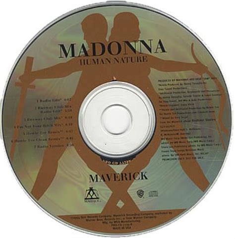 madonna human nature us promo cd single cd5 5 51183