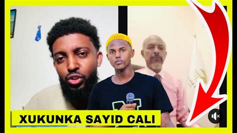 Sayid Cali Oo Dil Maxkamada Ku Xukuntay Iyo Abuukatihiisa Oo Ka Hadlay