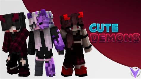 Cute Demons By Team Visionary Minecraft Skin Pack Minecraft