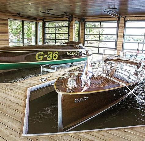 Woody Boathouse A Muskoka Tradition Boat Design Boat Shed Boats