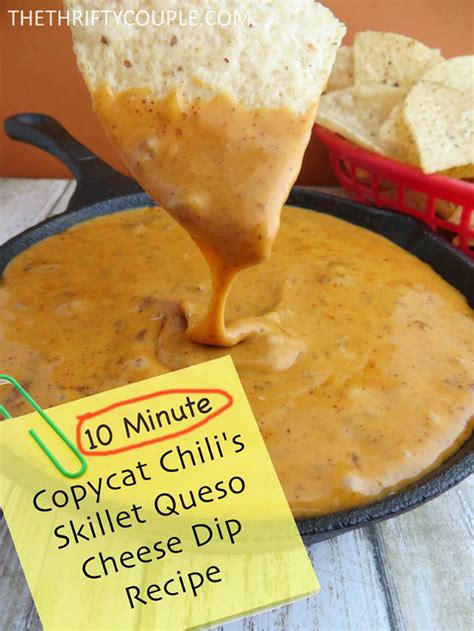 We did not find results for: 10 Minute Chili's Skillet Queso Cheese Dip Copycat Recipe