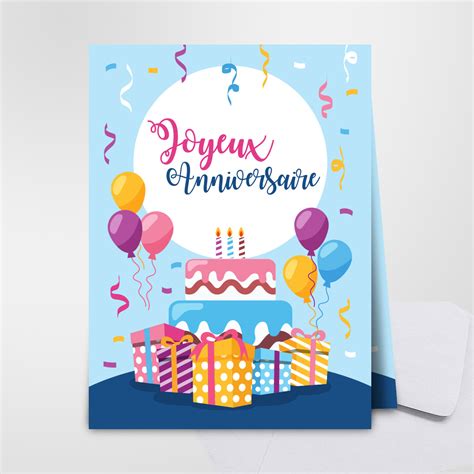 Check spelling or type a new query. Carte d'anniversaire pour enfant avec ballons et cadeaux