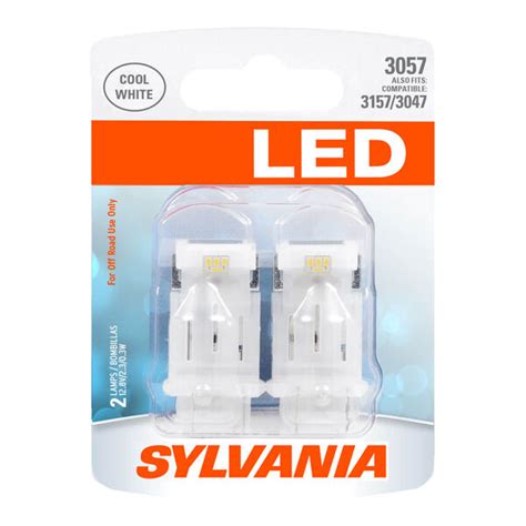 Sylvania 3057 White Syl Led Mini Bulb 2 Pack