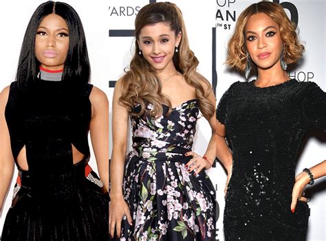 Nicki Minajs Songs With Beyoncé And Ariana Grande Leak Listen E Online
