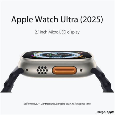 Micro Led Rumored To Be Installed In Apple Watch Ultra In The Future