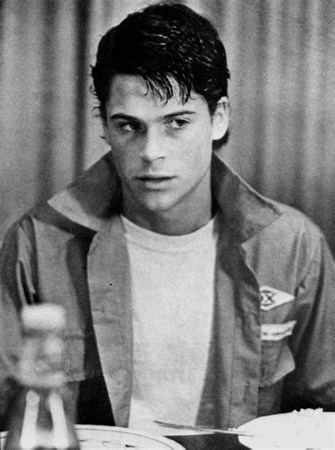 Rob Lowe As Sodapop Curtis On The Outsiders Because Pinterest