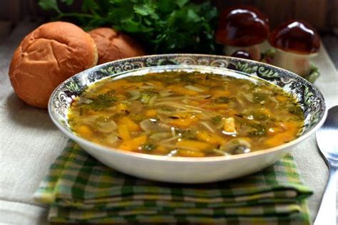 Суп с тыквой и грибами - пошаговый рецепт с фото на Повар.ру | Рецепт ...