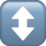 Use this emoji to point out where something is or indicate that something is on a downhill turn. ↕ Up-Down Arrow Emoji — Meaning, Copy & Paste