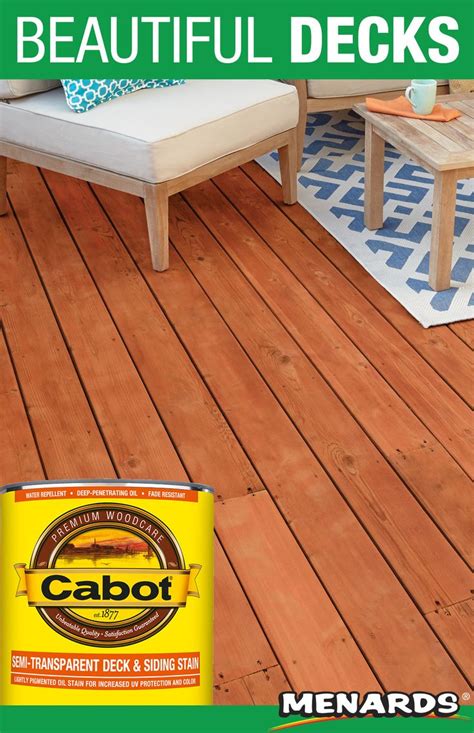 Protect And Beautify Your Deck With Cabot Premium Exterior Wood Stains