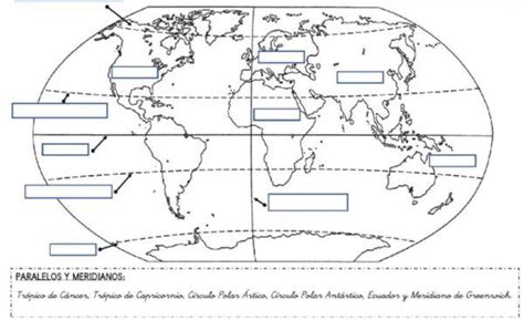 Coordenadas Geogr Ficas Paralelos Y Meridianos Latitud Y Longitud