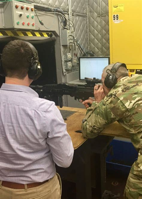 Peo Soldier Co Visits Textron Test Fires Cased Telescoped Light