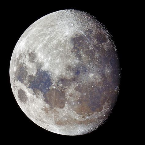 Hello Moon My First Photo Through A Telescope Taken