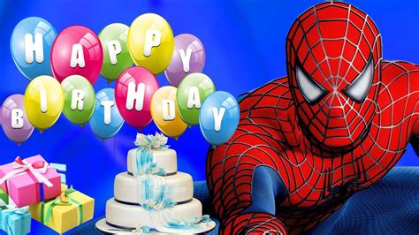 Spider Man Birthday Wallpapers Wallpaper Cave