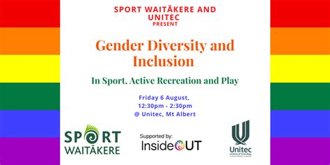Gender Diversity And Inclusion Workshop Auckland Fri 6th Aug 2021 1230 Pm 230 Pm Nzst