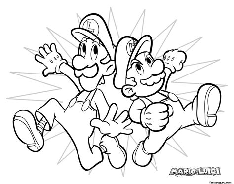 A great fun colouring book for kids aged 3+. Printable Mario Coloring Pages