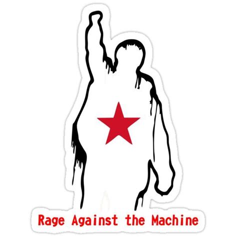 Rage Against The Machine Sticker Rage Against The Machine Against