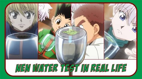 Water Divination In Real Life Hunter X Hunter Anime Parody Youtube