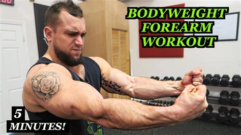 Intense 5 Minute At Home Forearm Workout 2 Youtube