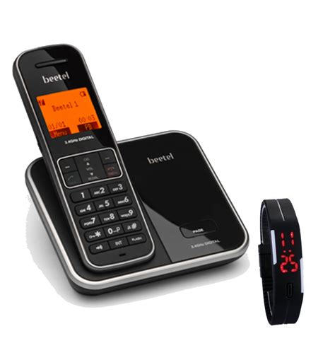 Buy Beetel X 81 Cordless Landline Phone Black Online At Best Price
