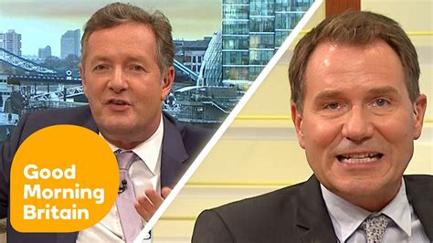 piers angers richard when discussing the gq awards good morning britain youtube