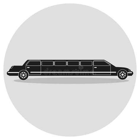Limousine Icon Stock Vector Illustration Of Object 113705924