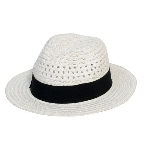 Fedora is a linux distribution created by the fedora project. Panama Style White Fedora Hat | eBay