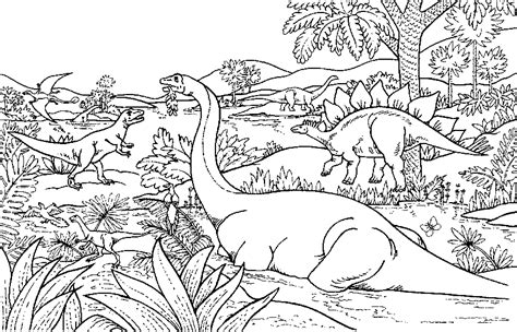 Dinosaur Coloring Pages - Coloringpages1001.com